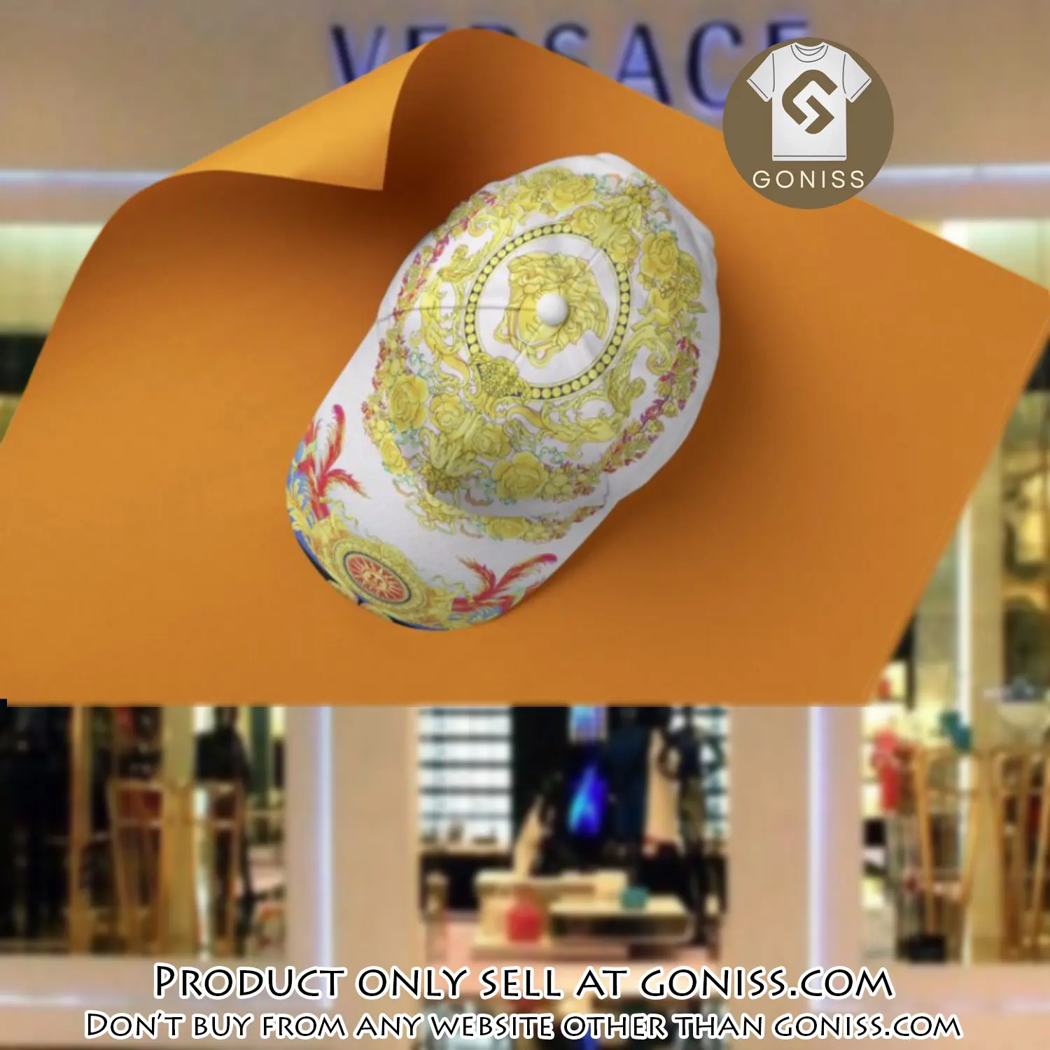Versace luxury cap print 3d trending cap ctc1132 gn5628635